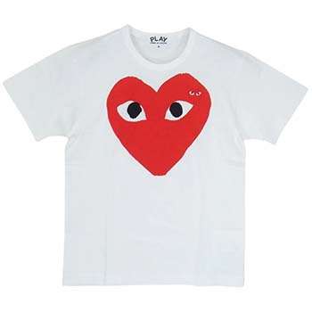 PLAY COMME des GARCONS（プレイ コムデギャルソン） AZ-T026 CDG PLAY  HEART S/S TEE 画像