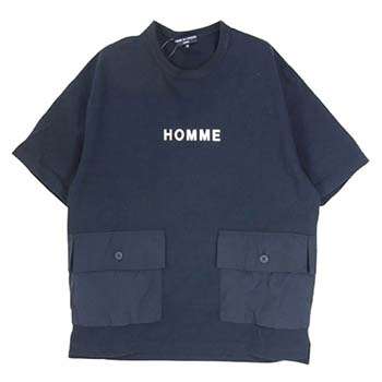 COMME des GARCONS HOMME（コムデギャルソン オム） HI-T017 HOMMEプリント Tシャツ 画像