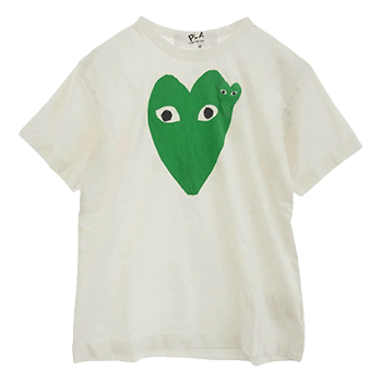 コムデギャルソン Tシャツ 価格帯と購入ガイド 各ラインの価格相場 PLAY COMME des GARCONS（プレイ コムデギャルソン）ライン 画像