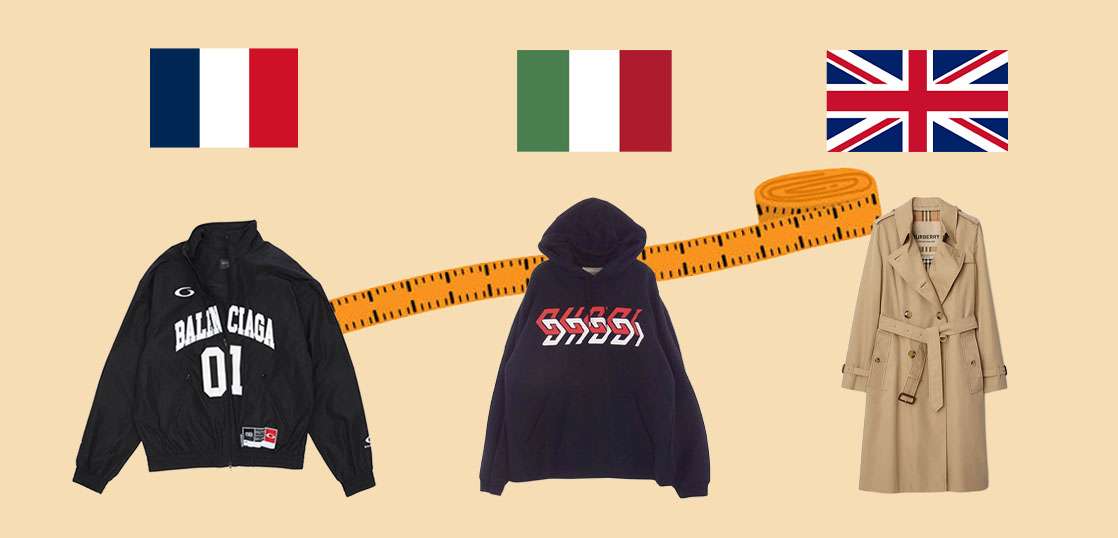 【最新版】イタリア・フランス洋服のサイズ完全ガイド！日本サイズとの比較早見表-thumbnail