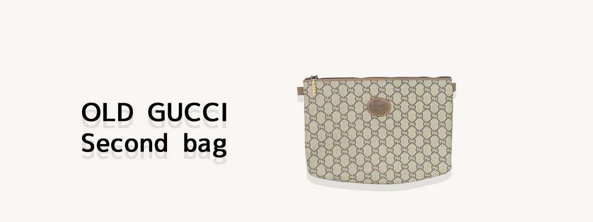 オールドグッチの人気アイテム オールドグッチ セカンドバッグ 画像