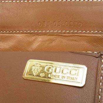 オールドグッチを選ぶ・使う・維持するためのポイント 購入時に押さえるべきチェックポイント 「刻印」と「シリアルナンバー」 画像