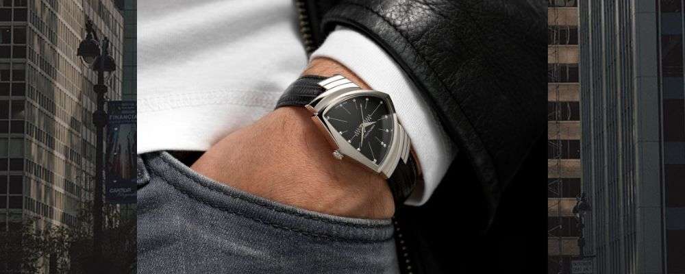 ハミルトンベンチュラ｜唯一無二の三角形デザイン画像