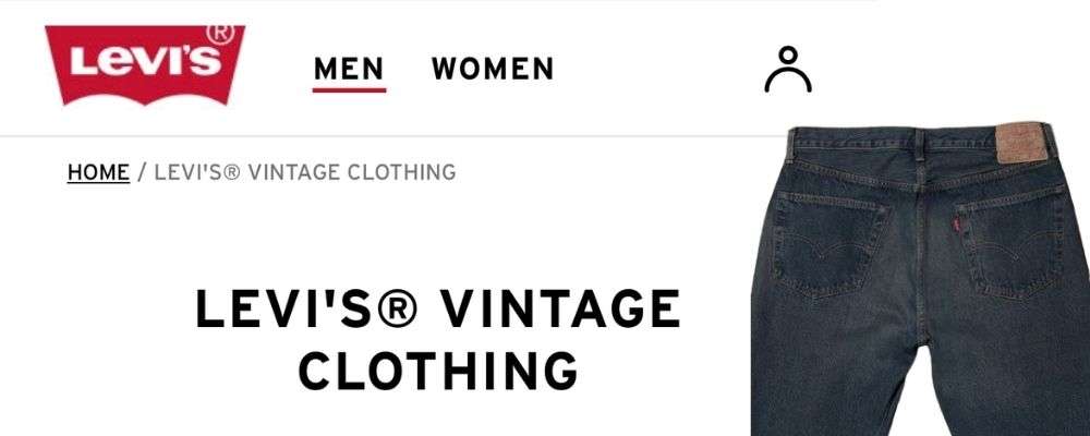 リーバイス復刻新品購入：公式ストアと正規取扱店のメリット画像