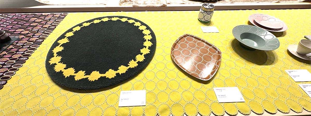 「つぐ ミナペルホネン展」の見どころ ミナペルホネンのデザインが生まれるまでの記録 score tambourine タンバリン 画像