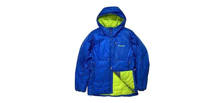 パタゴニアの代表モデル「ダスパーカ」の歴代モデル ダスパーカ 13年製 バイキングブルー 画像