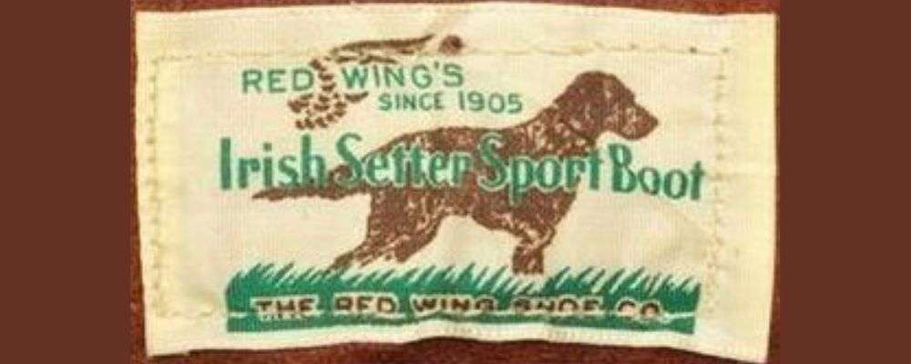 レッドウィング犬タグ【1960年代〜70年代】プリント犬タグ（生産国表記なし）画像