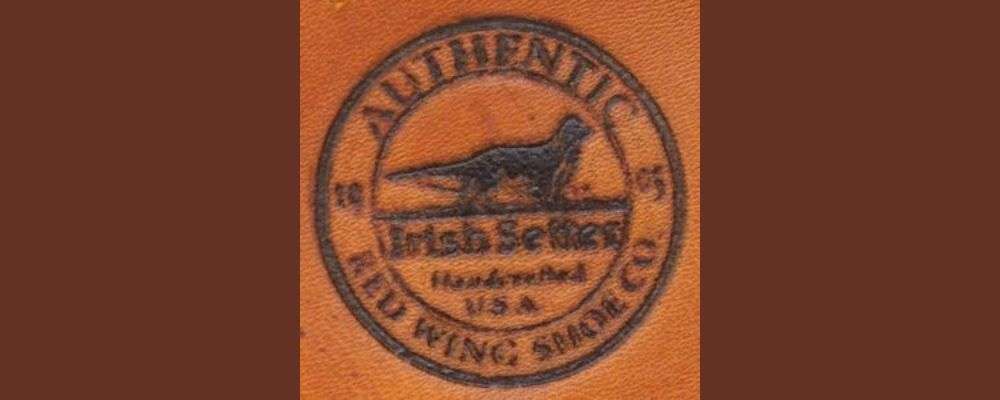 レッドウィング犬タグ【1992年〜96年】表半円犬タグ画像