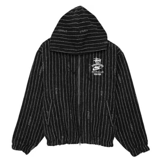 ステューシーの人気アイテム STUSSY×NIKE STRIPED WOOL JACKET　画像