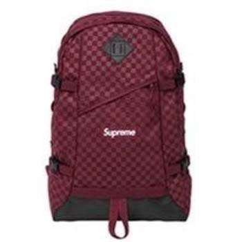 シュプリーム バックパック リュック 11AW Printed Check Backpack 画像