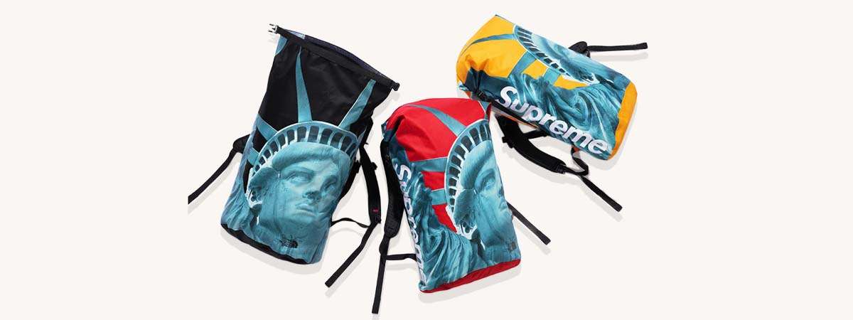 シュプリーム バッグパック リュック 2019AW：Statue of Liberty Mountain Backpack（自由の女神） 画像