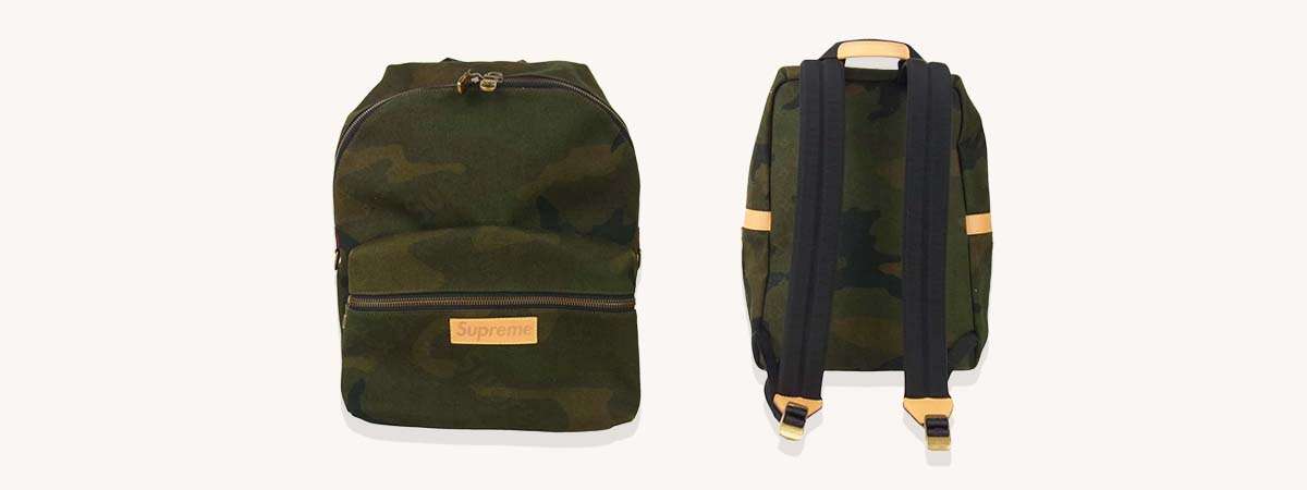 シュプリーム リュック バッグパック コラボ ルイヴィトン Supreme × Louis Vuitton Apollo Backpack 画像