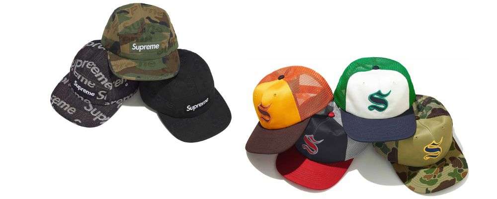 Supreme 2025AW Week10発売キャップ画像