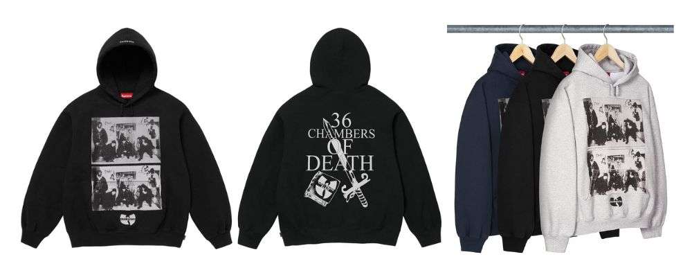 Supreme/Wu-Tang Clan Hooded Sweatshirt画像