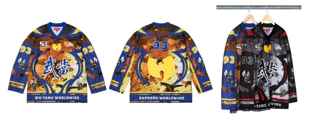 Supreme 2025AW Week10発売予定アイテムWu-Tang Clan(ウータンクラン)コラボレーショントップス画像
