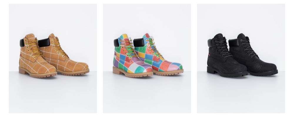 シュプリームSupreme®/Timberland® Patchwork 6″ Premium Waterproof Boot 48,400円画像