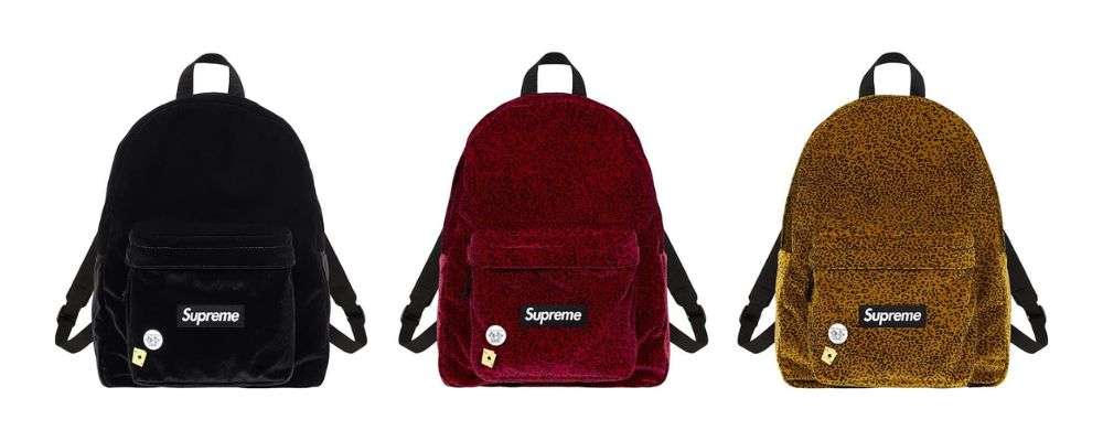 シュプリームVelvet Backpack 20,900円 画像