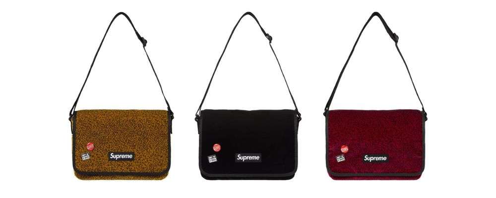 シュプリームVelvet Small Messenger Bag 16,500円 画像