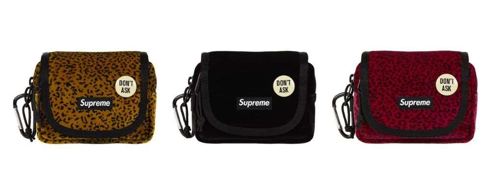 シュプリームVelvet Mini Pouch 6,050円 画像