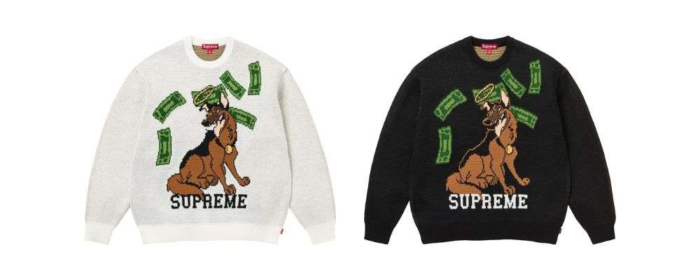 シュプリームAll Dogs Go To Heaven Sweater 33,000円 画像