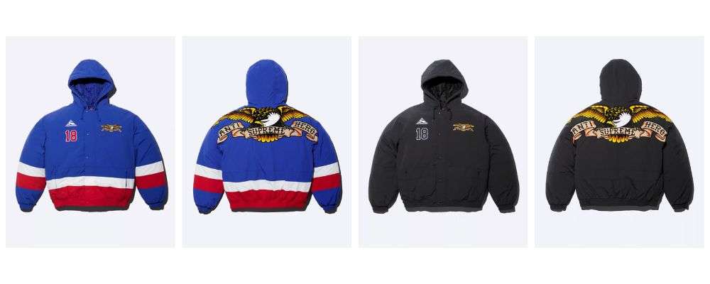 シュプリームSupreme®/ANTIHERO® Stadium Jacket 57,200円画像