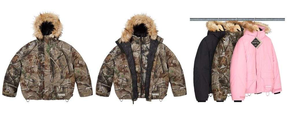 シュプリーム2-in-1 GORE-TEX Parka + Reversible 700-Fill Down Liner Jacket 107,800円 画像