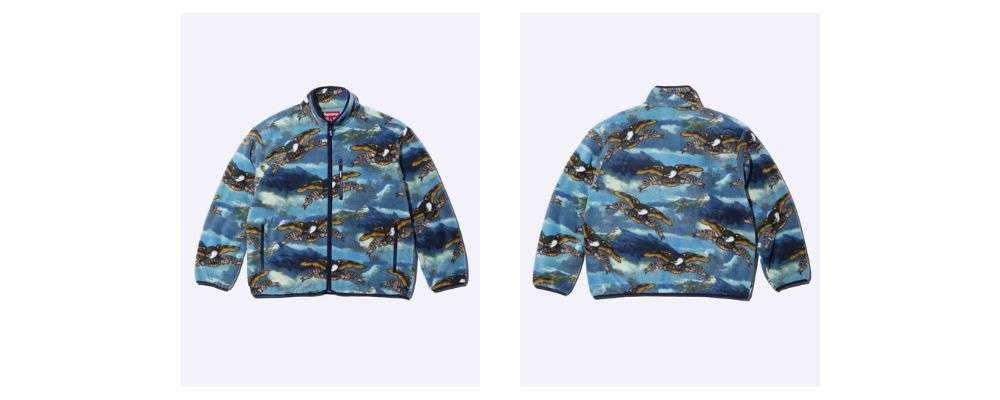 シュプリームSupreme®/ANTIHERO® Fleece Jacket 37,400円 画像