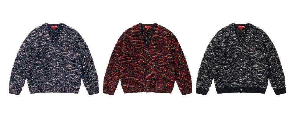 シュプリームTextured Cardigan 42,900円画像