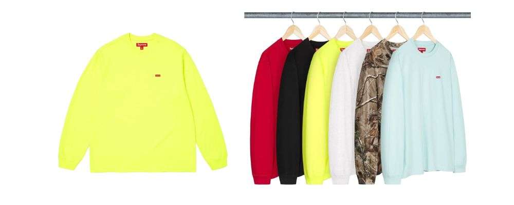 シュプリームSmall Box L/S Tee 12,100円 画像