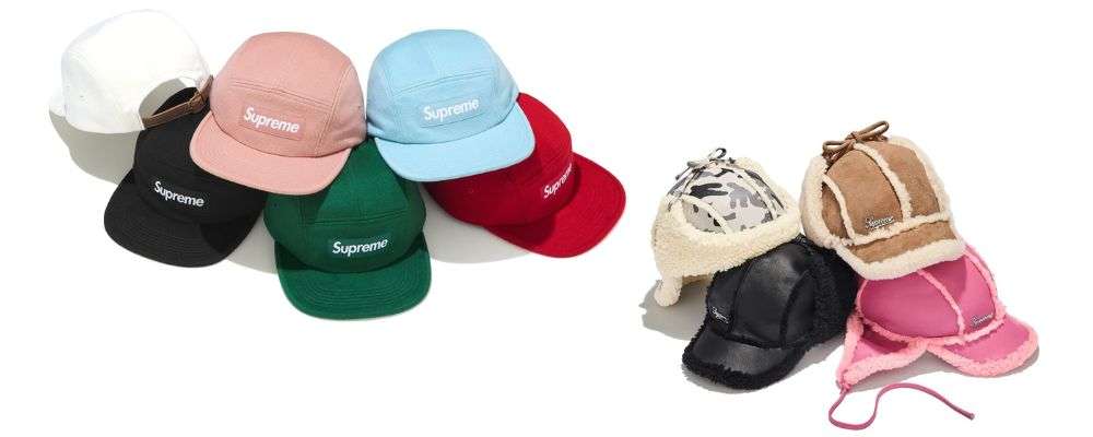 Supreme 2025AW Week14発売予定アイテムまとめ|ブランド古着買取専門店LIFEWool Camp Cap 11,000円 / Shearling Lined Earflap Cap 27,500円画像