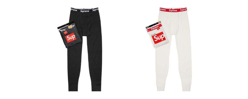 Supreme 2025AW Week14発売予定アイテムまとめ|ブランド古着買取専門店LIFESupreme®/Hanes® Thermal Pant (1 Pack) 5,500円 画像