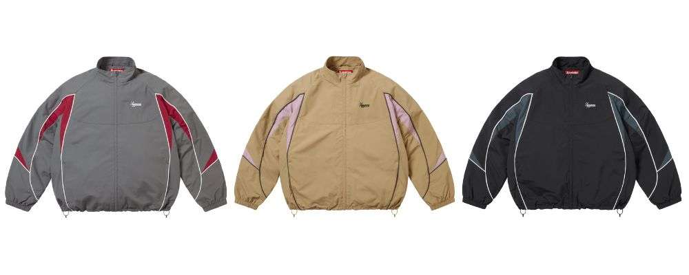 Supreme 2025AW Week14発売予定アイテムまとめ|ブランド古着買取専門店LIFEContrast Piping Track Jacket 30,800円画像