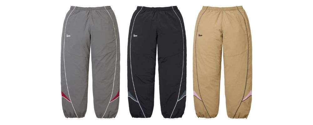 Supreme 2025AW Week14発売予定アイテムまとめ|ブランド古着買取専門店LIFEContrast Piping Track Pant 26,400円画像