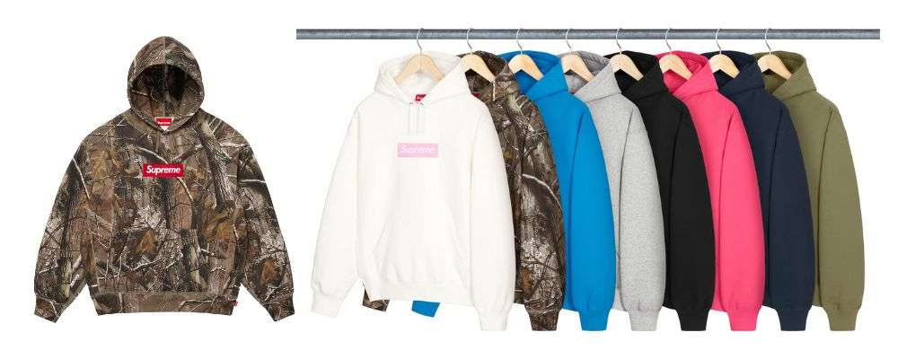 Supreme 2025AW Week15発売予定アイテムまとめ|ブランド古着買取専門店LIFEBox Logo Hooded Sweatshirt 30,800円 画像