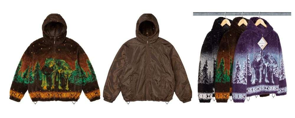 Supreme 2025AW Week15発売予定アイテムまとめ|ブランド古着買取専門店LIFESupreme®/b.b. Simon Reversible Hooded Fleece Jacket 82,500円画像
