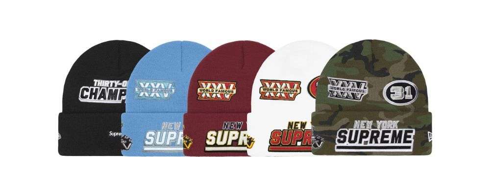 Supreme 2025AW Week16発売予定アイテムまとめ|ブランド古着買取専門店LIFENew Era® Football Beanie 8,250円画像