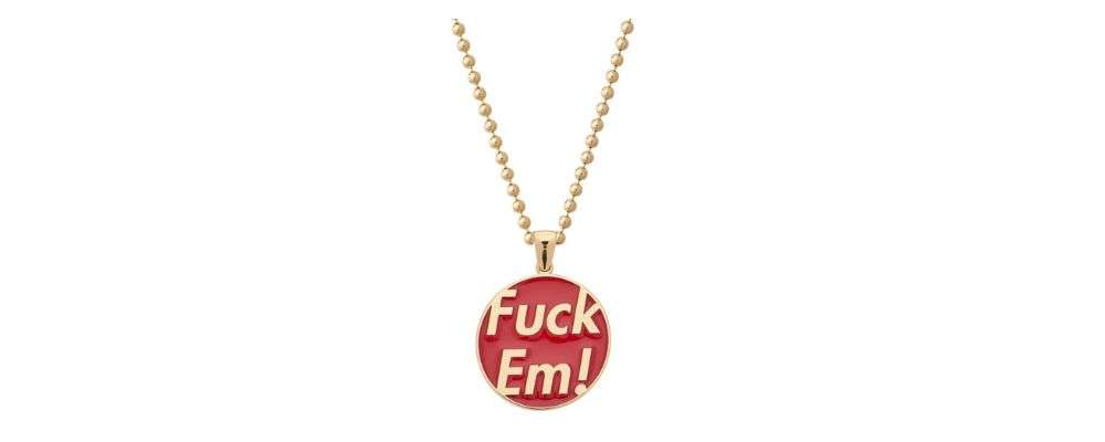 Supreme 2025AW Week16発売予定アイテムまとめ|ブランド古着買取専門店LIFESupreme®/Jacob&Co Fuck Em Pendant 605,000円/176,000円画像