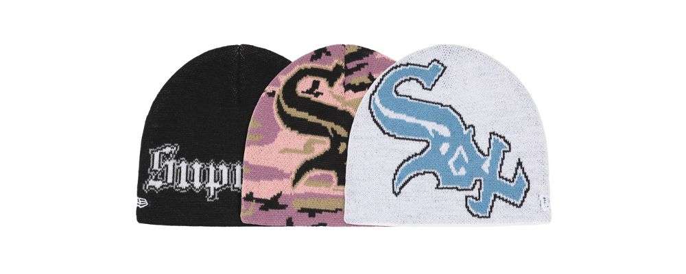 Supreme 2025AW Week17発売予定アイテムまとめ｜ブランド古着買取専門店LIFESupreme®/Chicago White Sox™ New Era® Beanie 10,450円 画像