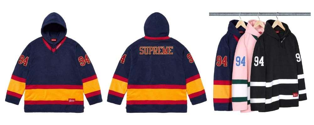 Supreme 2025AW Week18発売予定アイテムまとめ｜ブランド古着買取専門店LIFEPolartec® Hooded Hockey Jersey 26,400円画像