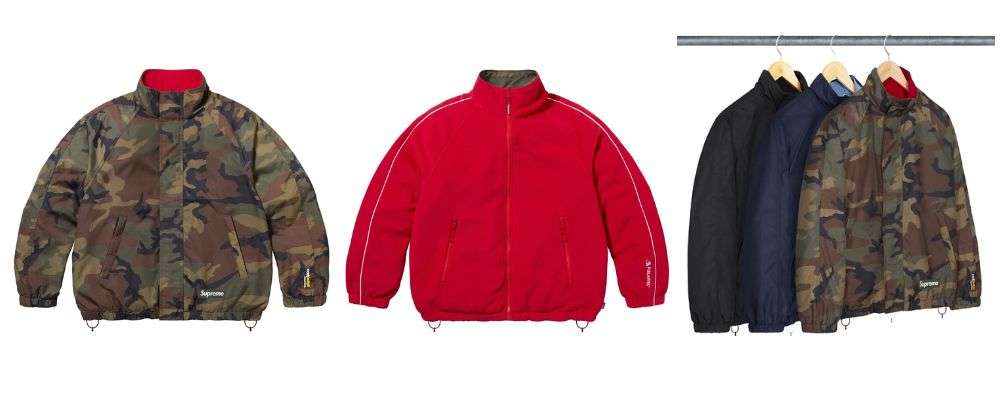 Supreme 2025AW Week19発売予定アイテムまとめ|ブランド古着買取専門店LIFEPolartec® Reversible Track Jacket 40,700円画像