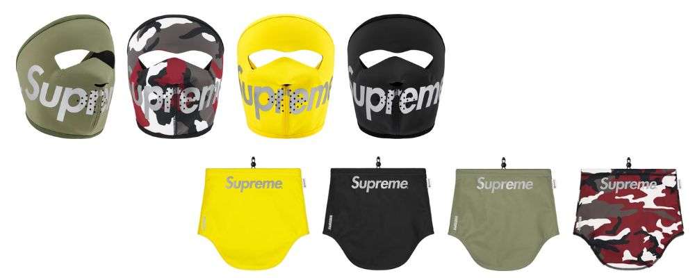 Supreme 2025AW Week19発売予定アイテムまとめ|ブランド古着買取専門店LIFESupreme®/WINDSTOPPER® Facemask / Supreme®/WINDSTOPPER® Neck Gaiter画像