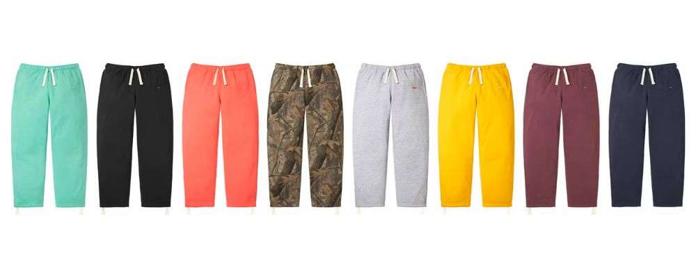 Supreme 2026SS Week1発売予定アイテムまとめ|ブランド古着買取専門店LIFESmall Box Drawstring Sweatpant 27,500円画像