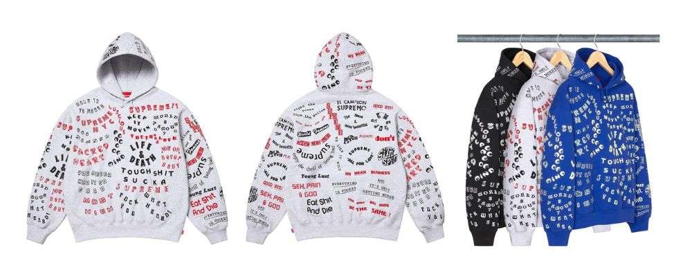Supreme 2026SS Week1発売予定アイテムまとめ|ブランド古着買取専門店LIFEToo Deadly Hooded Sweatshirt ※国内発売延期画像