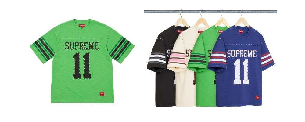 Supreme 2026SS Week1発売予定アイテムまとめ|ブランド古着買取専門店LIFEStudded S/S Football Top 24,200円画像