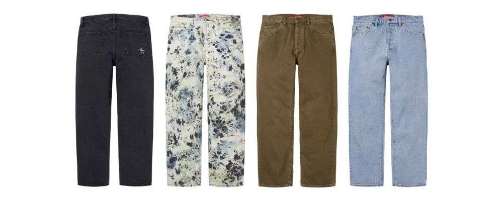Supreme 2026SS Week1発売予定アイテムまとめ|ブランド古着買取専門店LIFERegular Jean Tyedye 33,000円/29,700円画像