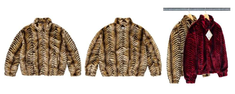 Supreme 2026SS Week1発売予定アイテムまとめ|ブランド古着買取専門店LIFEFaux Fur WINDSTOPPER® Bomber Jacket 79,200円画像