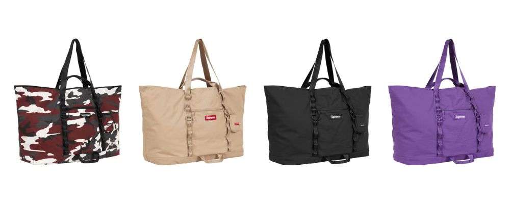 Supreme 2026SS Week1発売予定アイテムまとめ|ブランド古着買取専門店LIFEX-Large Tote Bag + Utility Pouch 37,400円画像