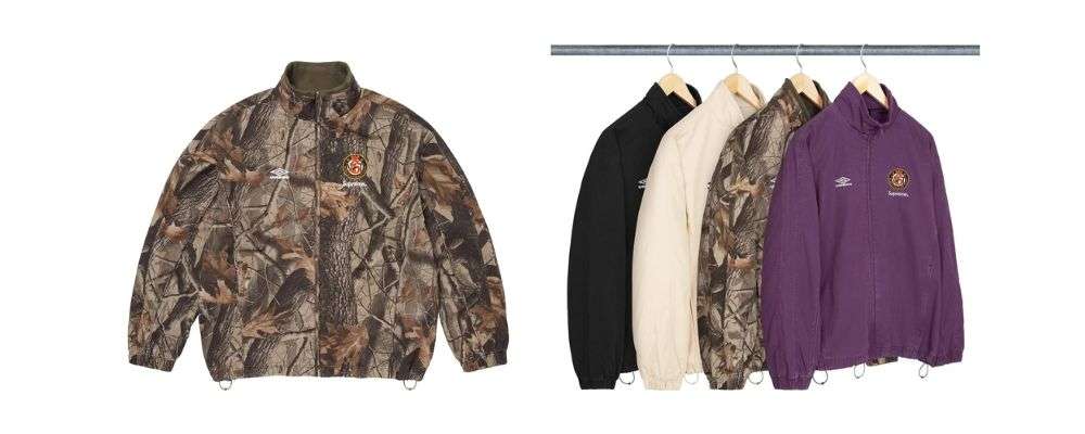 Supreme 2026SS Week1発売予定アイテムまとめ|ブランド古着買取専門店LIFESupreme®/Umbro® Cotton Ripstop Track Jacket 33,000円画像