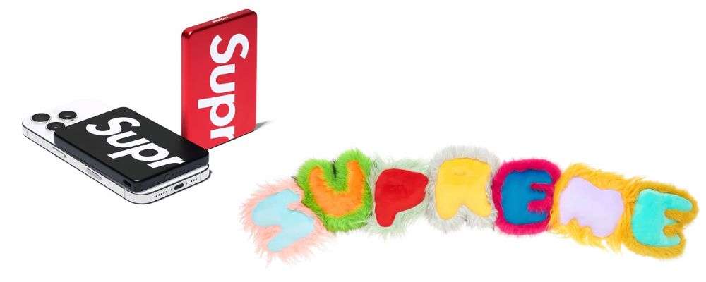 Supreme 2026SS Week1発売予定アイテムまとめ|ブランド古着買取専門店LIFESupreme®/mophie® Qi2 Powerstation 15,400円 / Faux Fur Pillow 26,400円画像