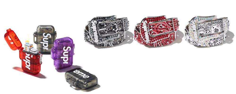 Supreme 2026SS Week1発売予定アイテムまとめ|ブランド古着買取専門店LIFESupreme®/Windmill Zag Lighter 11,000円 / Supreme®/b.b. Simon® Bandana Belt 88,000円画像